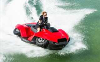 Первый тест квадрогидроцикла Gibbs Quadski