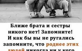 Семейные статусы про брата и сестру