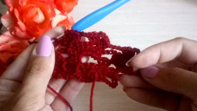 Вязание от угла 3