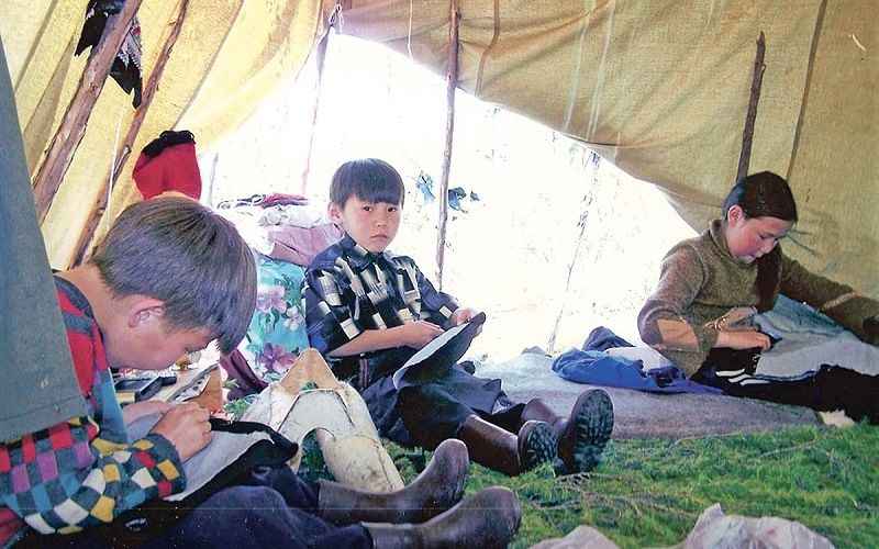 Кочевая школа в Якутии