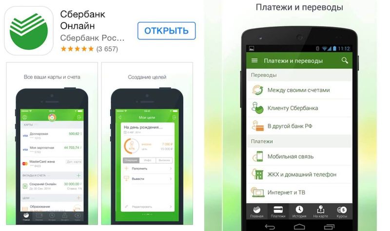 Мобильный банк от Сбербанка