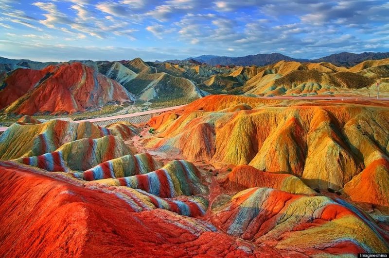 Ландшафт Дэнксия, Китай