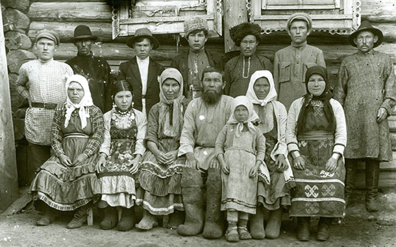Марийская семья